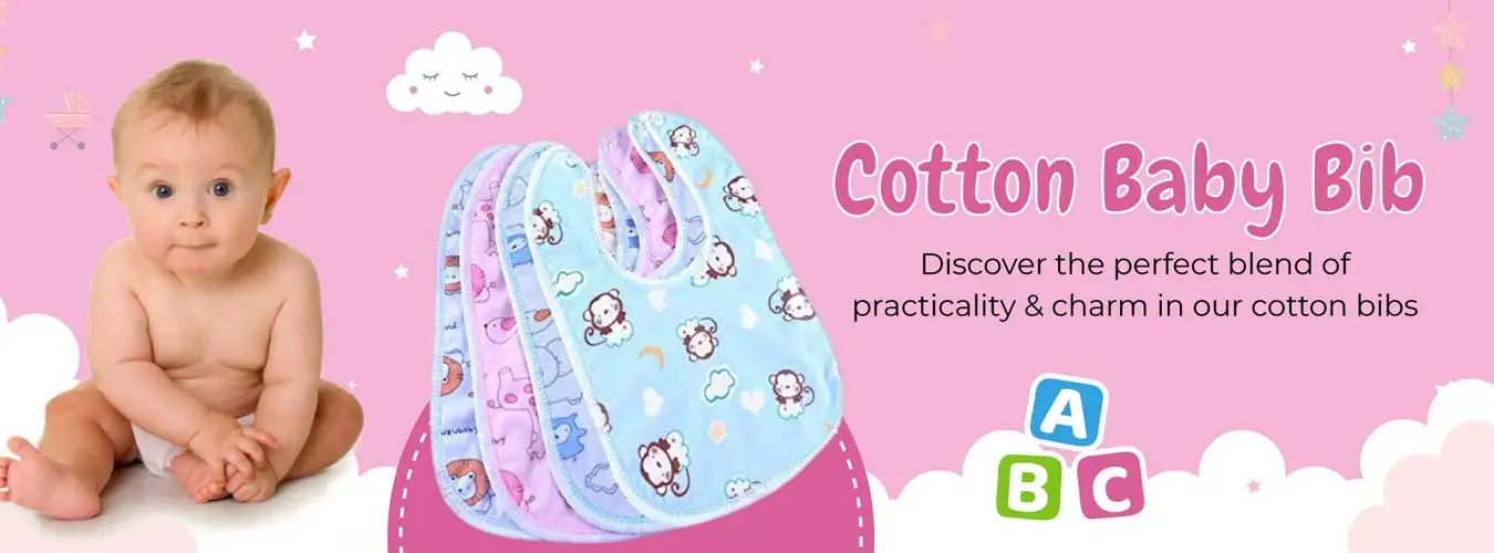 Cotton Baby Bib Manufacturers in Kolkata