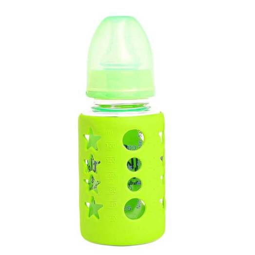 Green Baby Glass Feeding Bottle Manufacturers in Faridabad