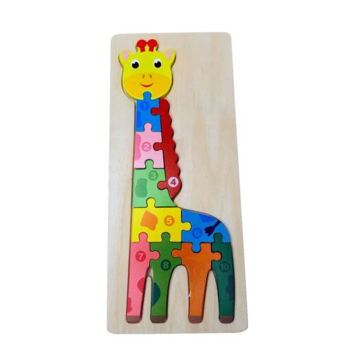 Wooden Giraffe Puzzle Manufacturers in Kanchipuram